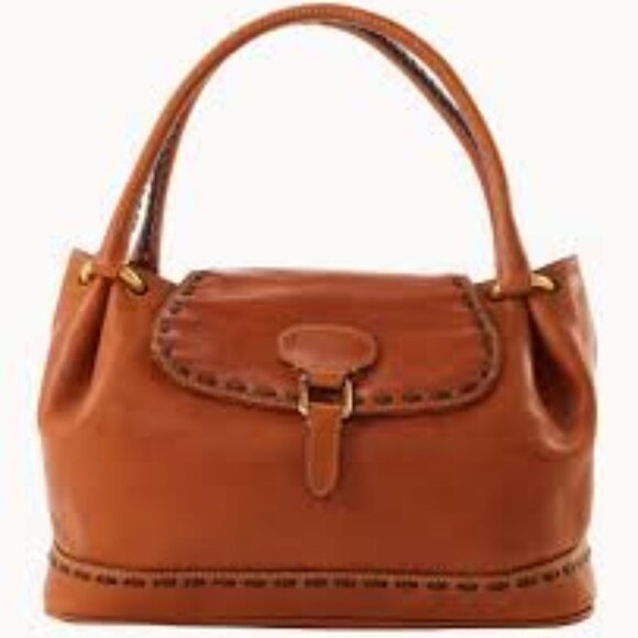 Nwt Dooney & Bourke Florentine Flap Satchel - Picture 1 of 13